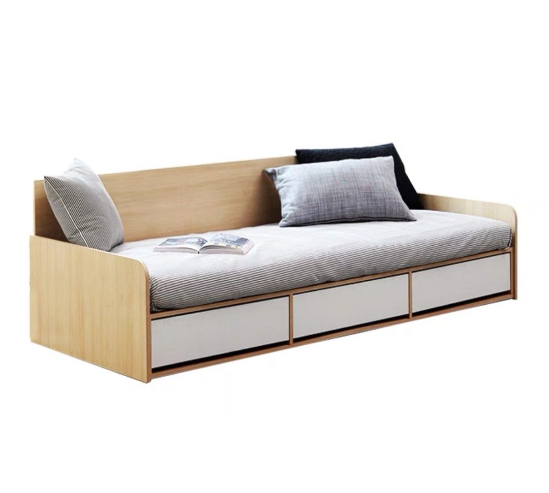 BOUCA Scandinavian Storage Bed - Radical Homes Singapore