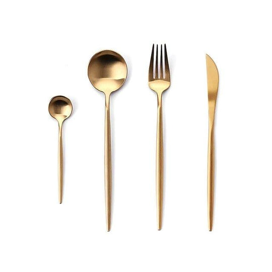 AZELRION Stainless Dinnerware Set - Cassa Haus Singapore