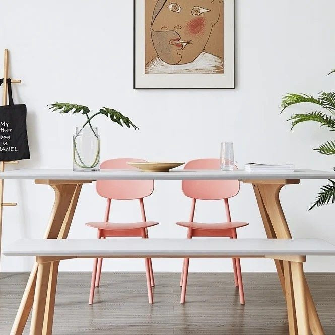 HECTOR Rectangular Dining Table Set - Radical Homes Singapore