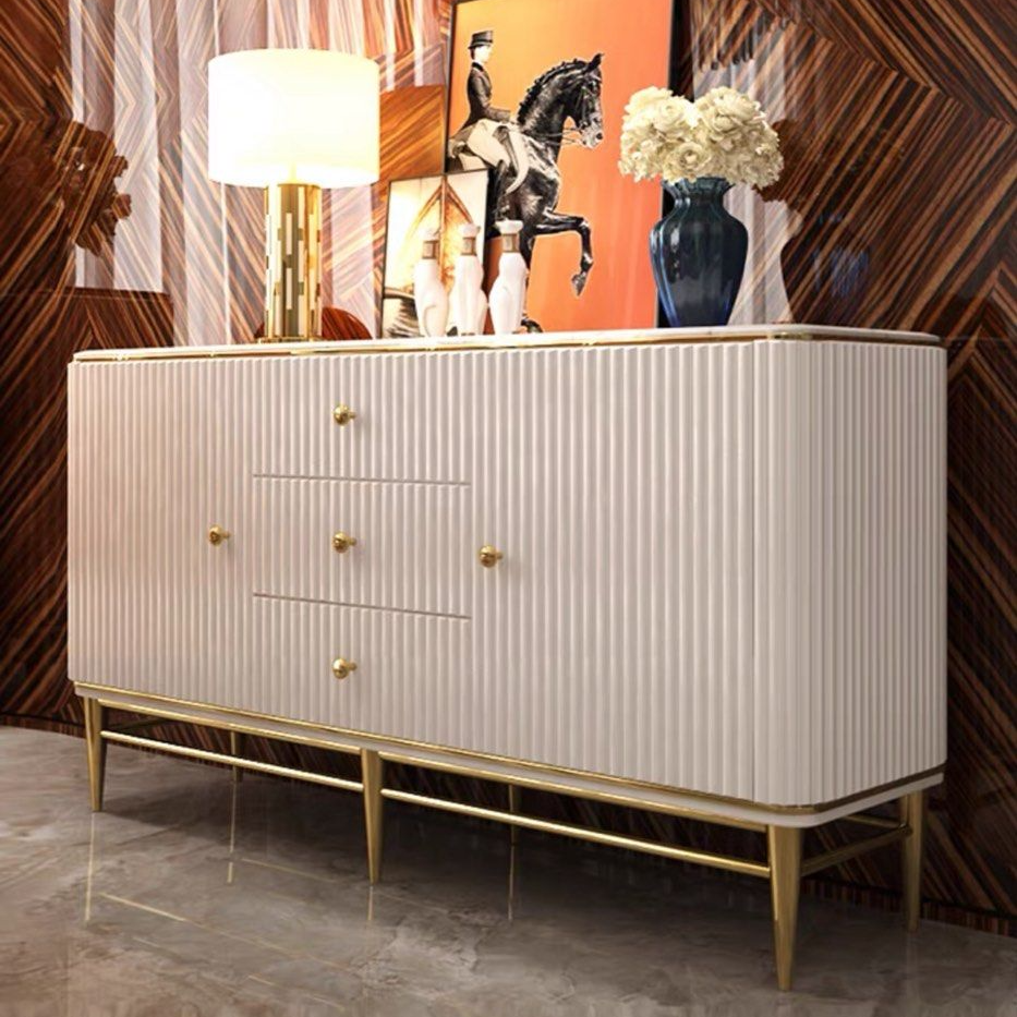 HARPER Modern Marble Sideboard - Radical Homes Singapore