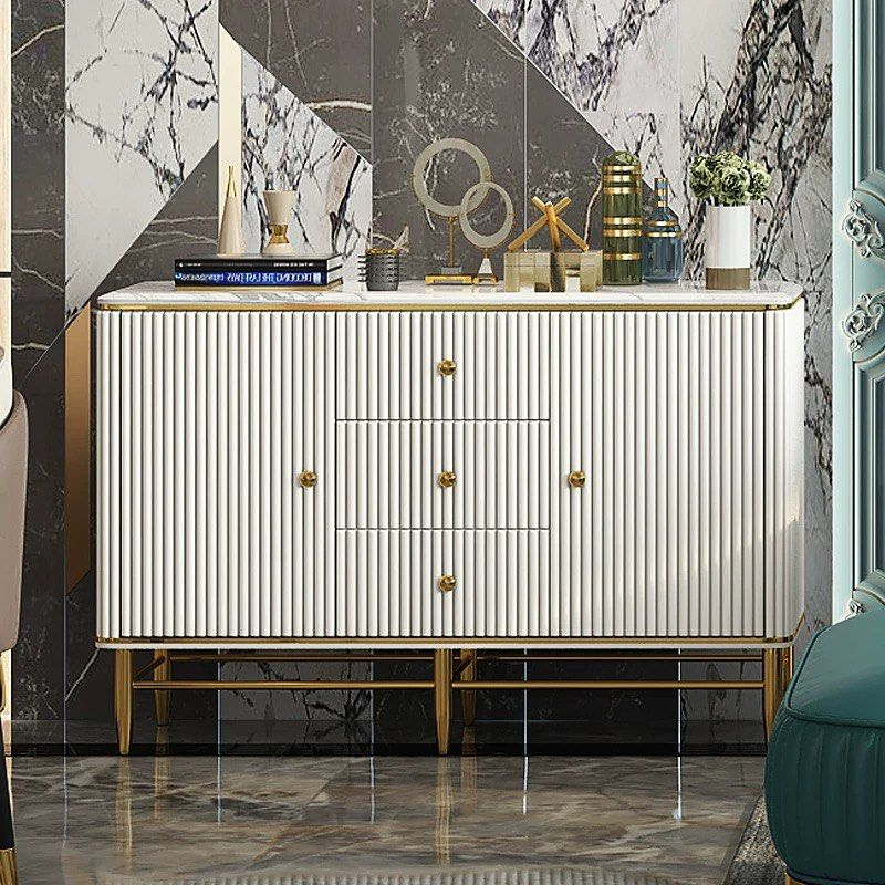 HARPER Modern Marble Sideboard - Radical Homes Singapore