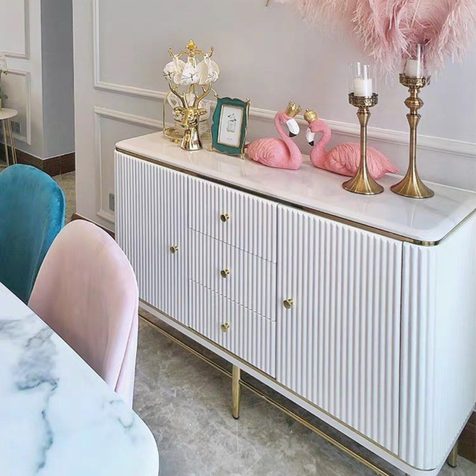HARPER Modern Marble Sideboard - Radical Homes Singapore