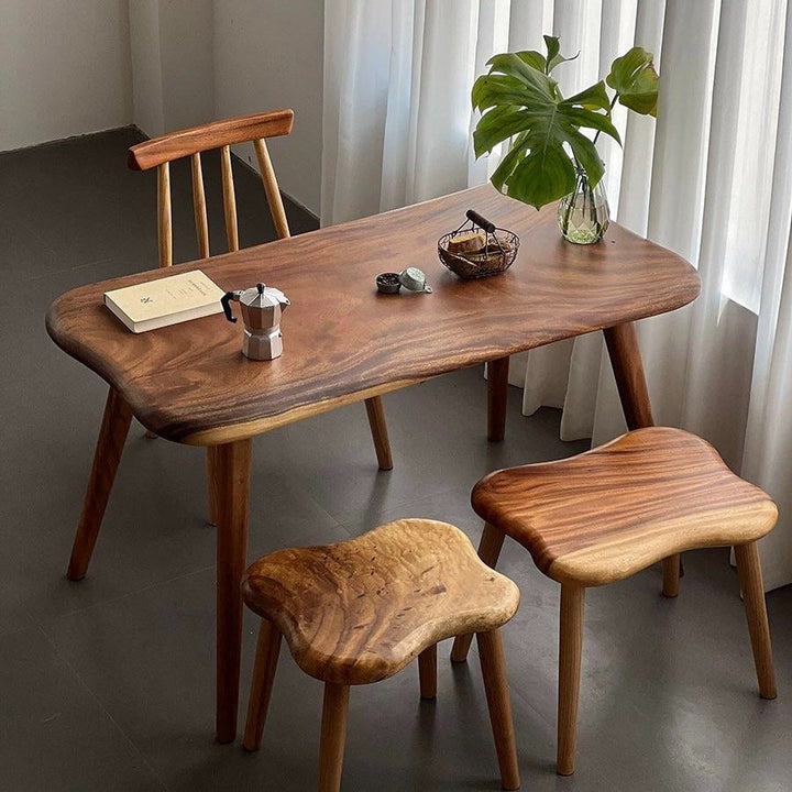 SODY Rustic Solid Wood Dining Table - Radical Homes Singapore