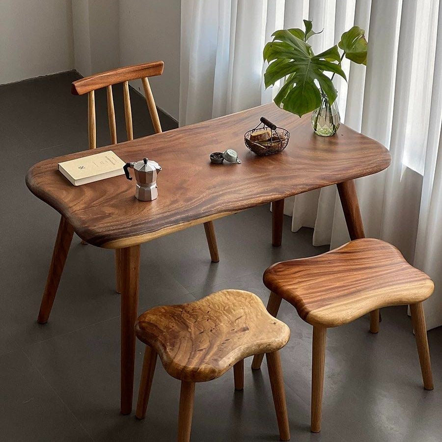 SODY Rustic Solid Wood Dining Table - Radical Homes Singapore