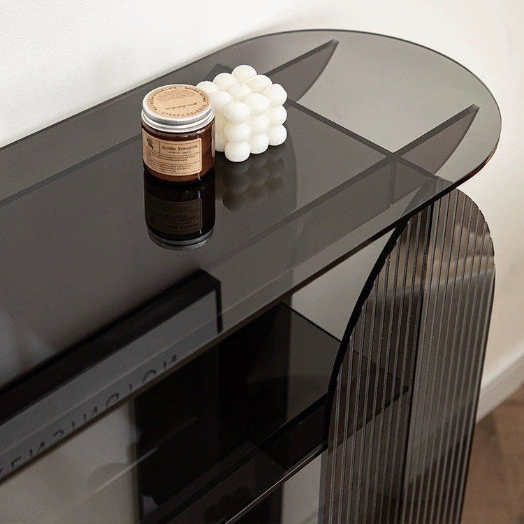 CLARION Modern Acrylic Console Table - Cassa Haus Singapore