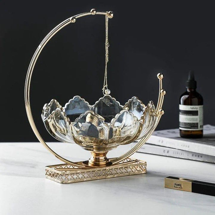BRAVEN Boutique Glass Decorative Bowl - Radical Homes Singapore