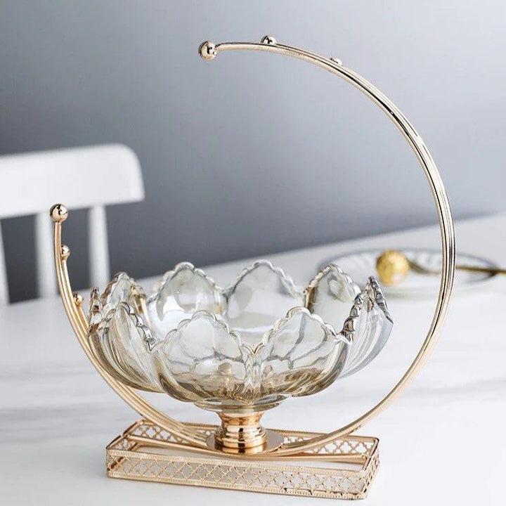 BRAVEN Boutique Glass Decorative Bowl - Radical Homes Singapore