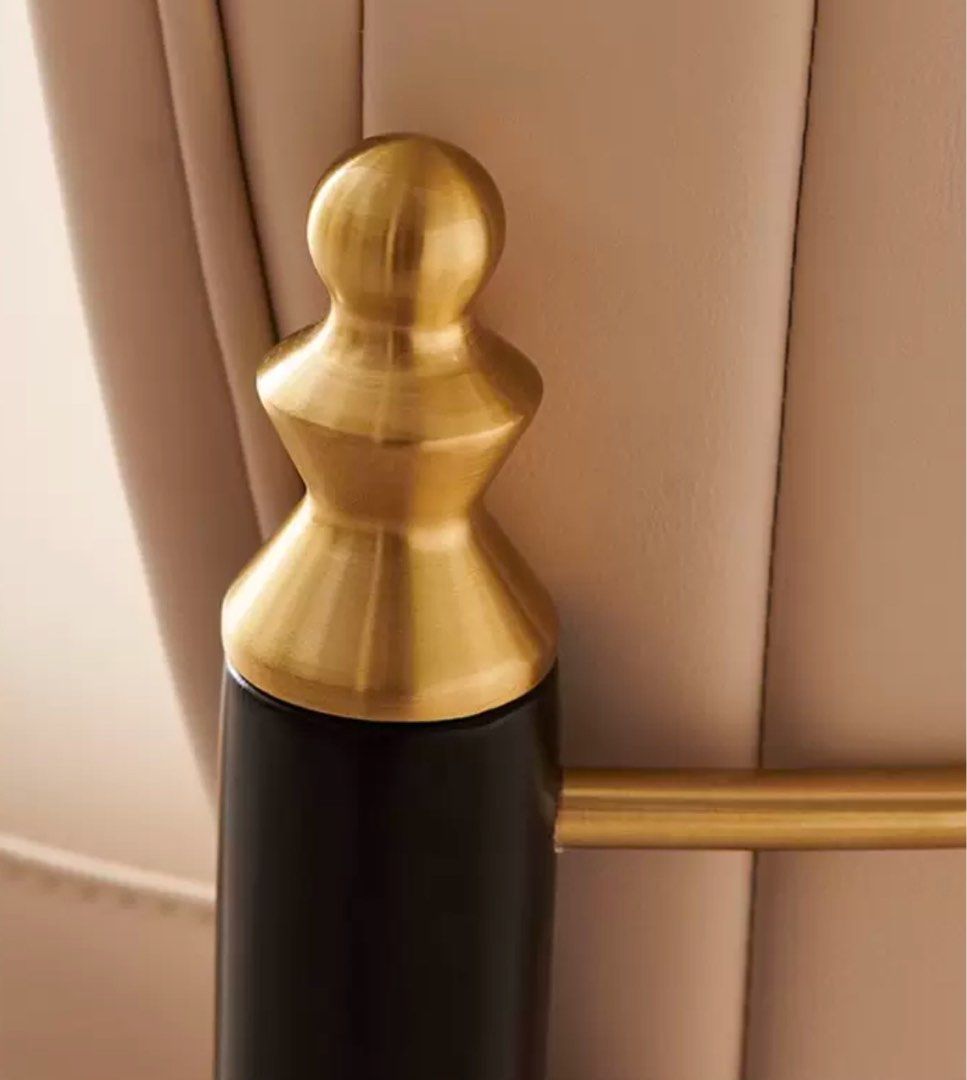 ALMEC Victorian Leather Dining Chair - Radical Homes Singapore