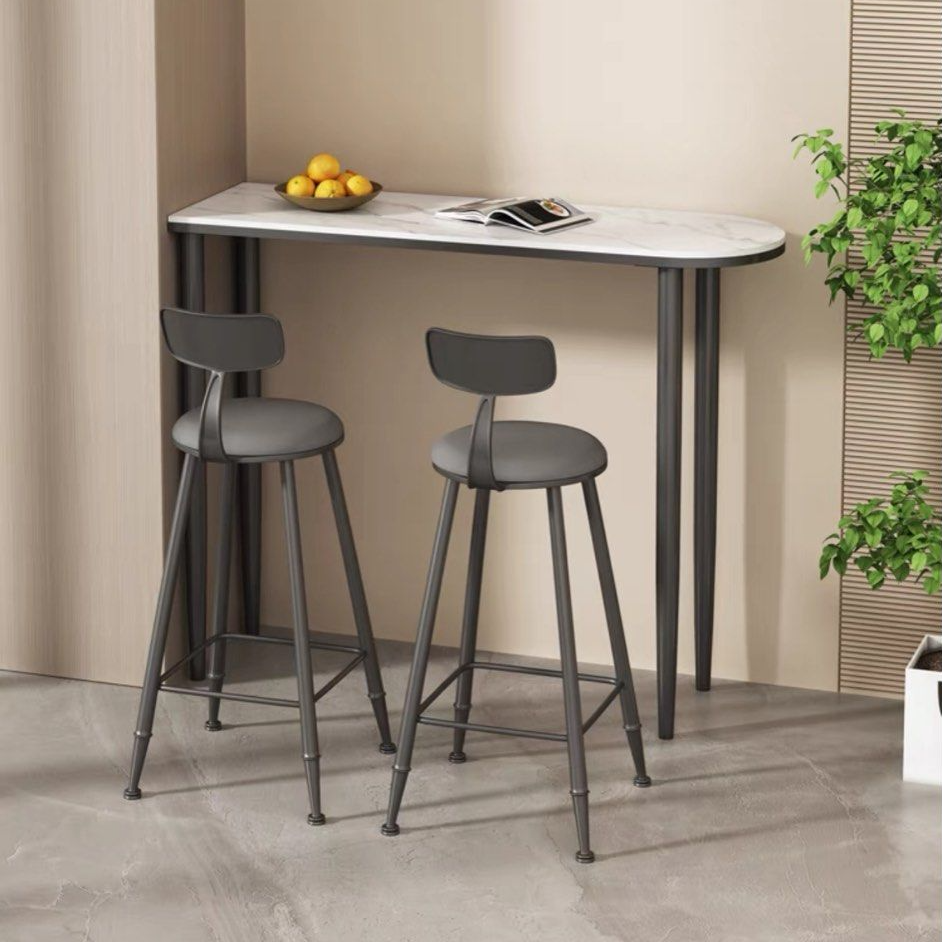 VEROA Modern Sintered Stone Bar Table - Radical Homes Singapore