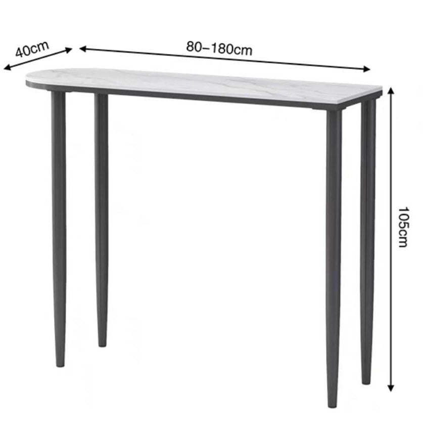 VEROA Modern Sintered Stone Bar Table - Radical Homes Singapore
