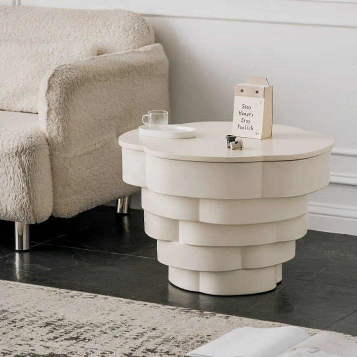 BRETT Modern Round Coffee Side Table - Radical Homes Singapore