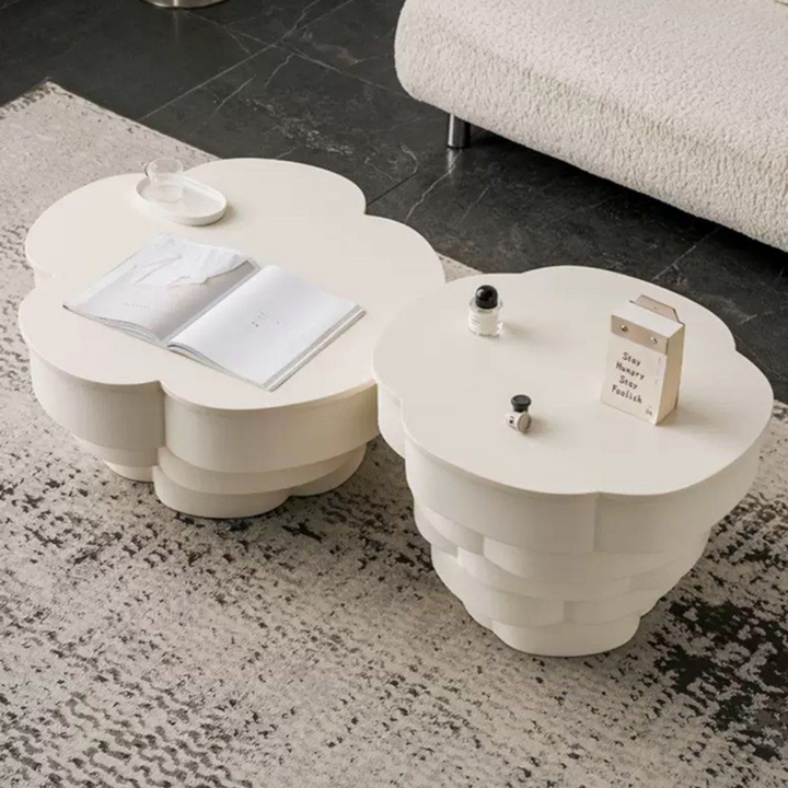 BRETT Modern Round Coffee Side Table - Radical Homes Singapore