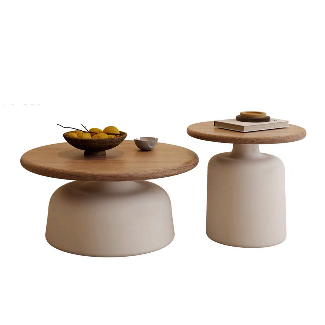 VERME Modern Solid Wood Coffee Tables - Radical Homes Singapore