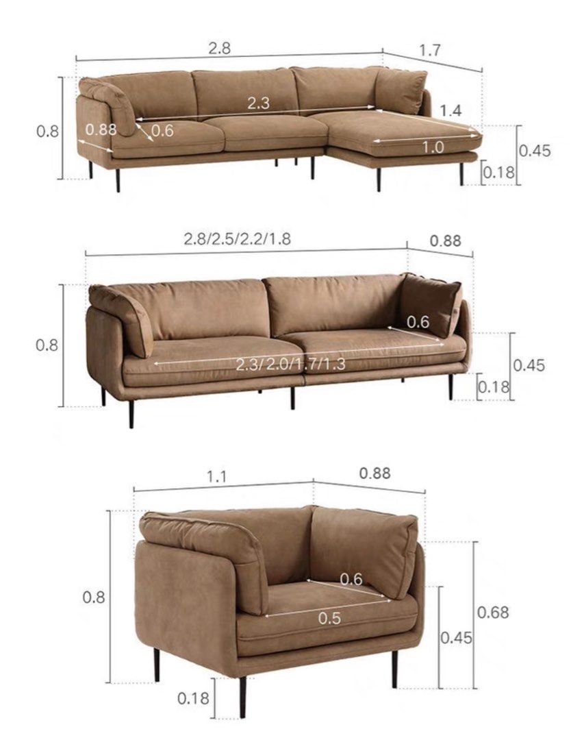 ELVORA Modern Fabric Sofa - Radical Homes Singapore