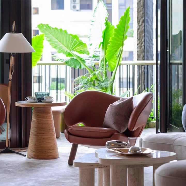 XANDER Travertine Coffee Table - Radical Homes Singapore