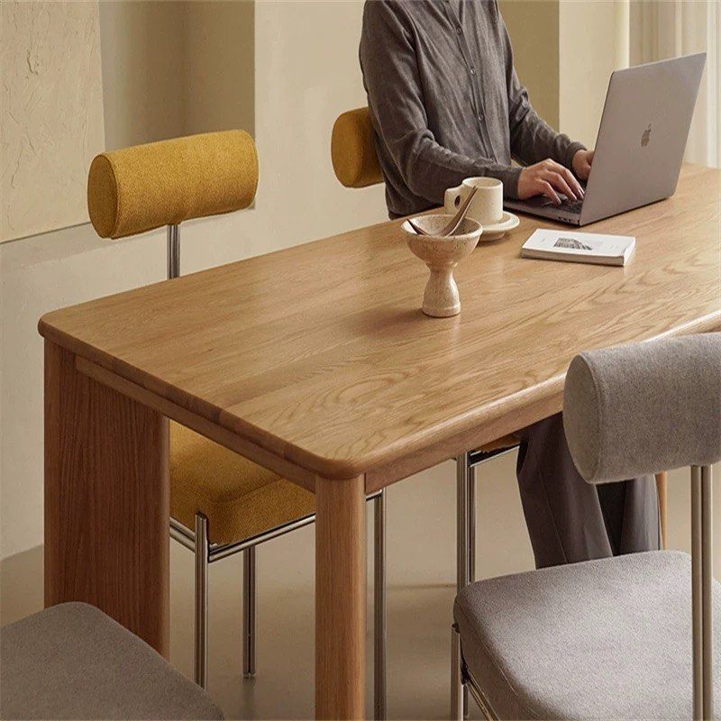 CELINE Modern Solid Wood Dining Table - Radical Homes Singapore