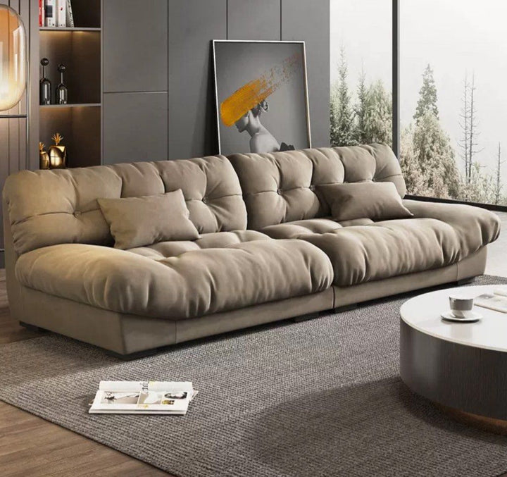 DOVELO Modern Leathaire Sofa - Radical Homes Singapore