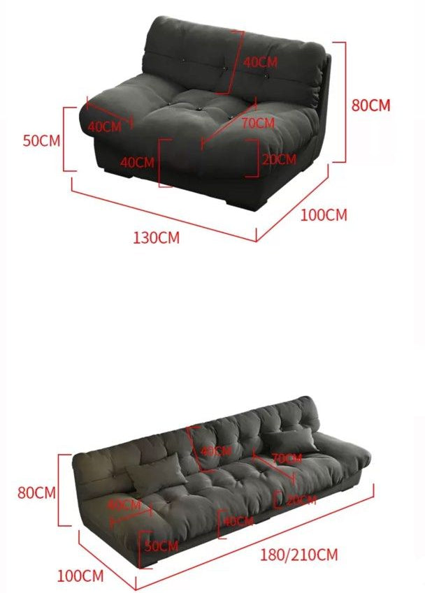 DOVELO Modern Leathaire Sofa - Radical Homes Singapore
