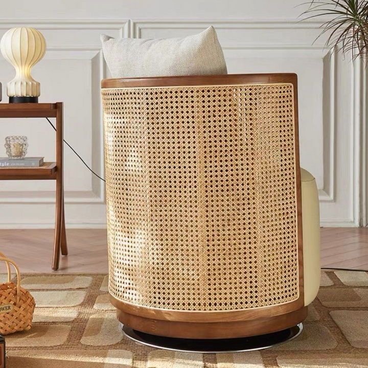MAYA Japandi Rattan Leisure Chair - Radical Homes Singapore