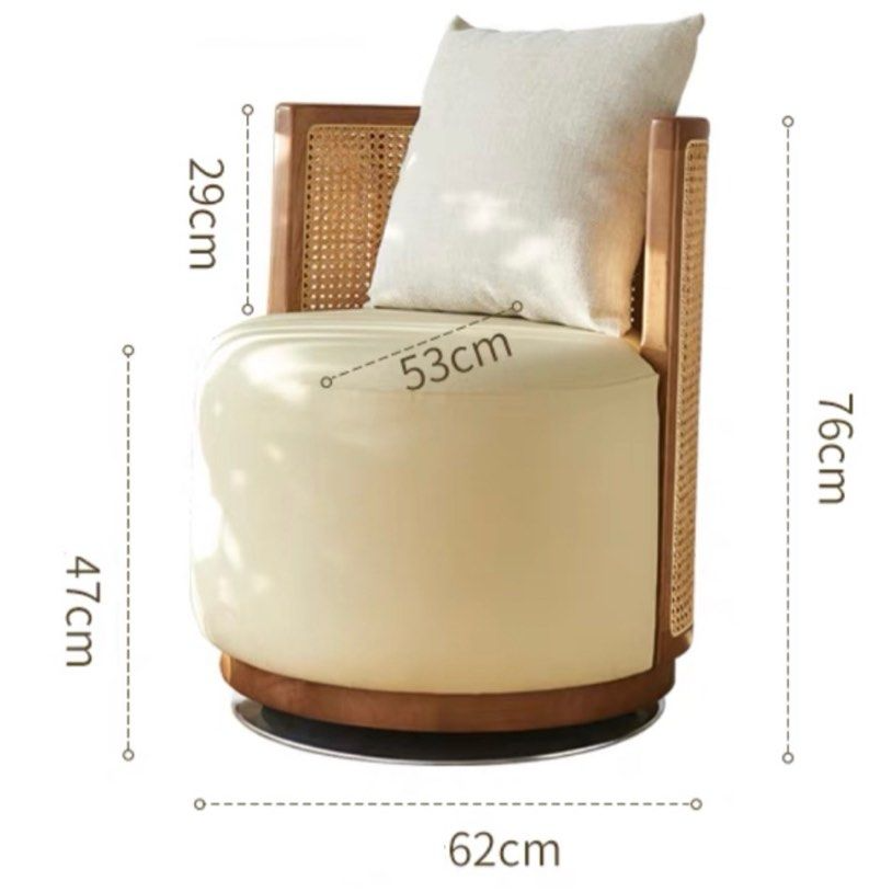 MAYA Japandi Rattan Leisure Chair - Radical Homes Singapore