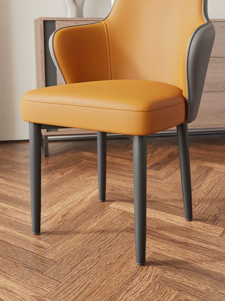 YAVERO Modern Leather Dining Chair - Cassa Haus Singapore