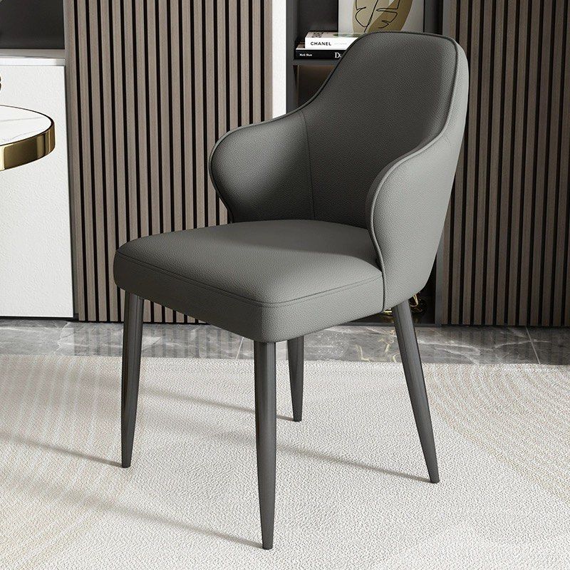 YAVERO Modern Leather Dining Chair - Cassa Haus Singapore