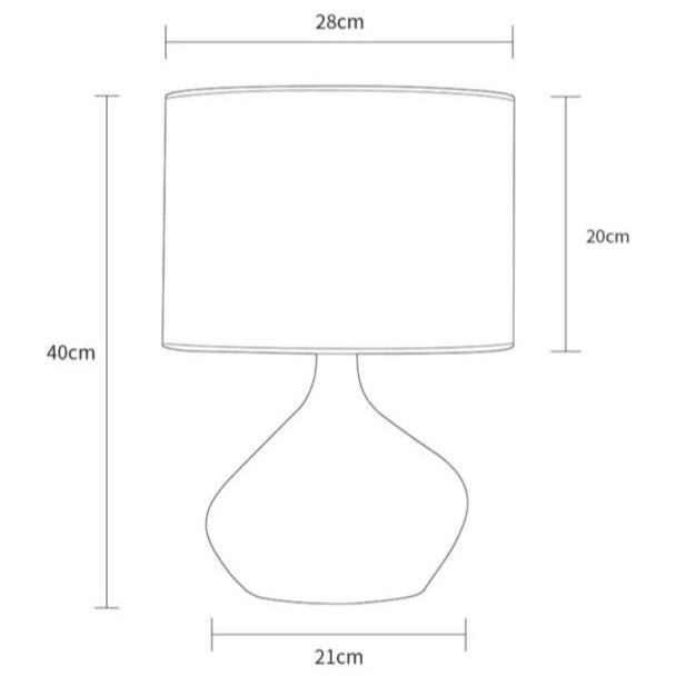 CADY Modern Table Lamp - Radical Homes Singapore