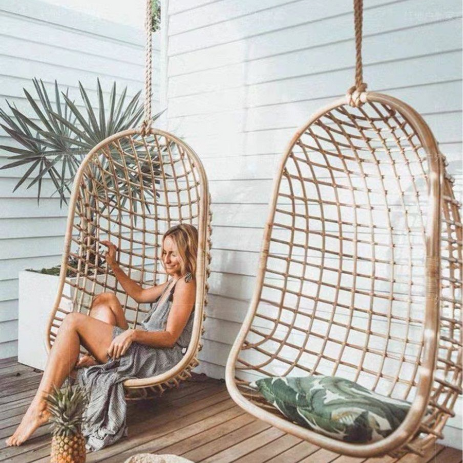 BREVEN Modern Swing Chair - Radical Homes Singapore