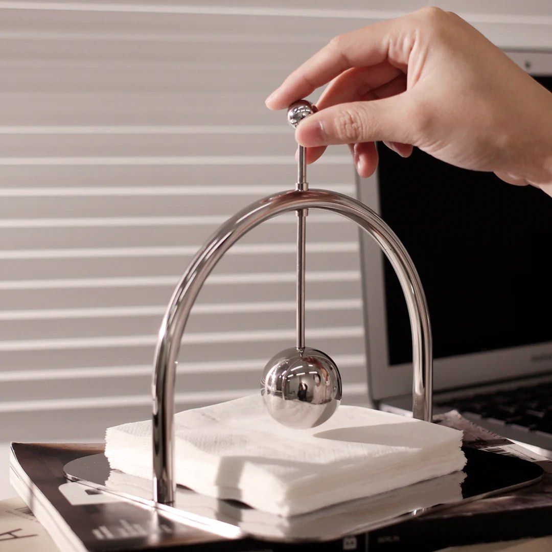 CAMPBELL Metal Napkin Holder - Radical Homes Singapore