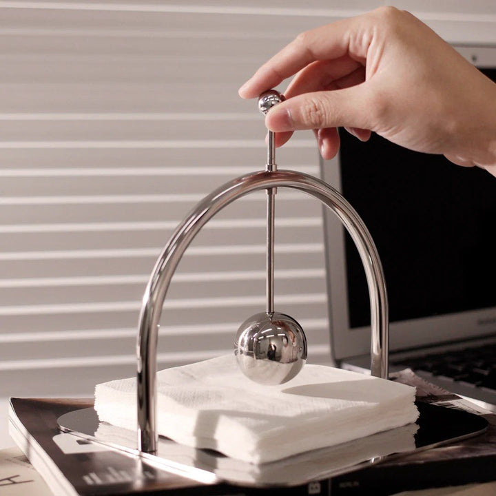 CAMPBELL Metal Napkin Holder - Radical Homes Singapore