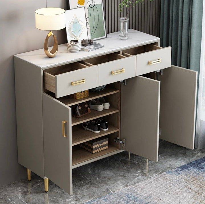 ELVANE Modern Shoe Cabinet - Cassa Haus Singapore