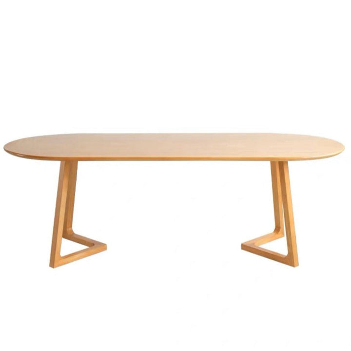 HALSTON Scandinavian Solid Wood Dining Table - Radical Homes Singapore