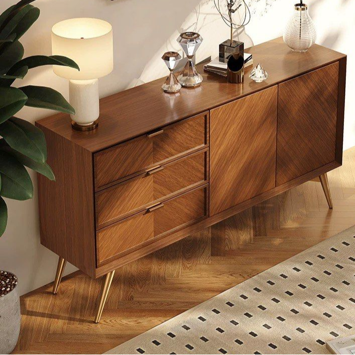 AFRIN Solid Wood Sideboard - Radical Homes Singapore