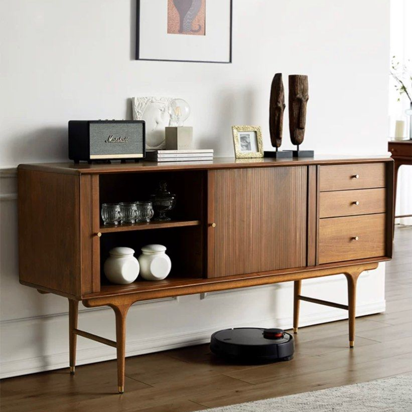 ADA Oak Wood Sideboard - Radical Homes Singapore