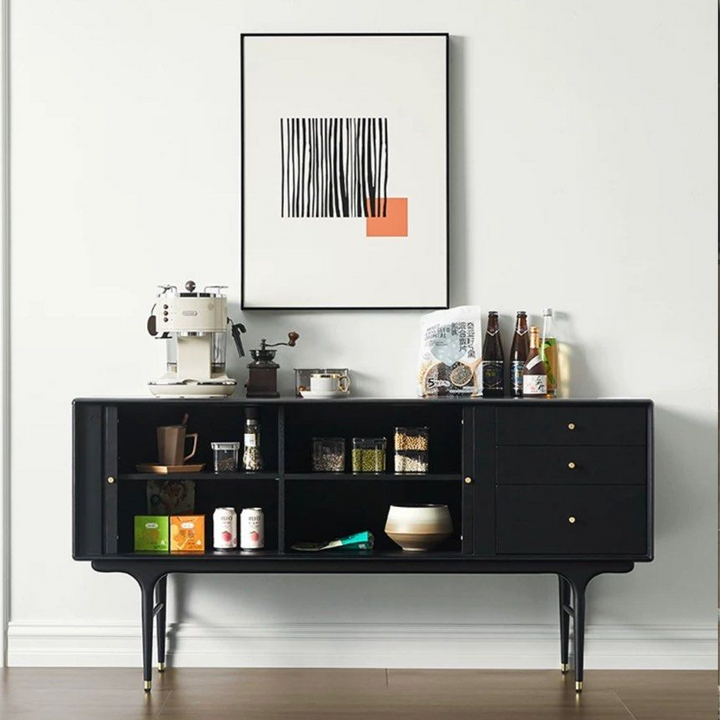 ADA Oak Wood Sideboard - Radical Homes Singapore