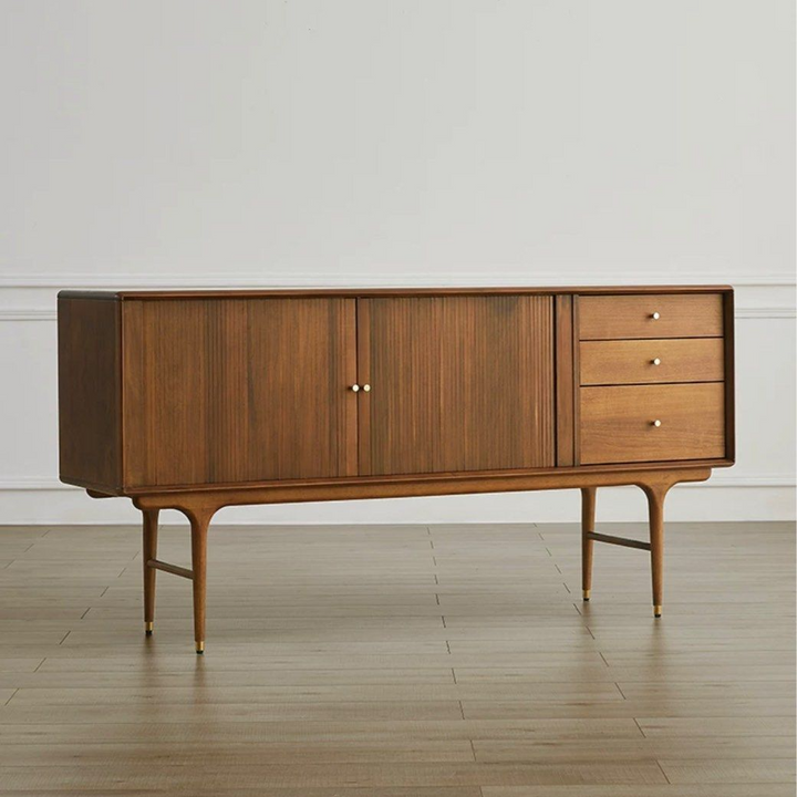 ADA Oak Wood Sideboard - Radical Homes Singapore