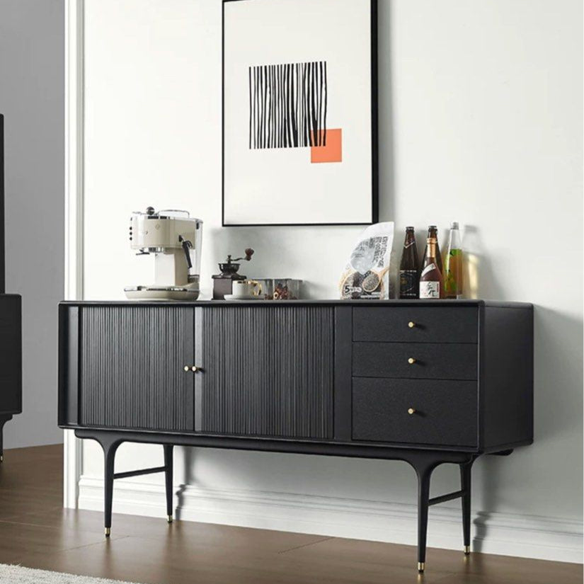 ADA Oak Wood Sideboard - Radical Homes Singapore