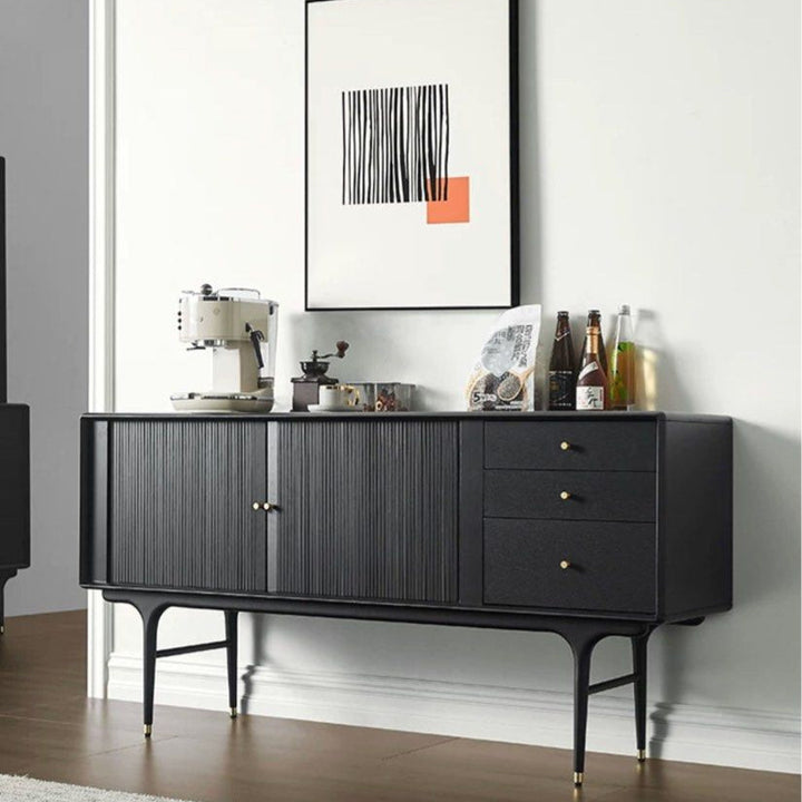 ADA Oak Wood Sideboard - Radical Homes Singapore