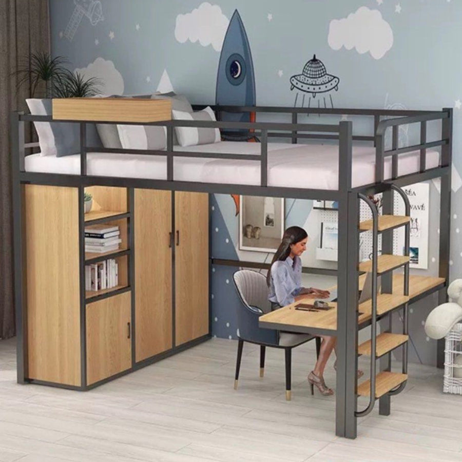 CAROEI Modern Loft Bedframe - Radical Homes Singapore