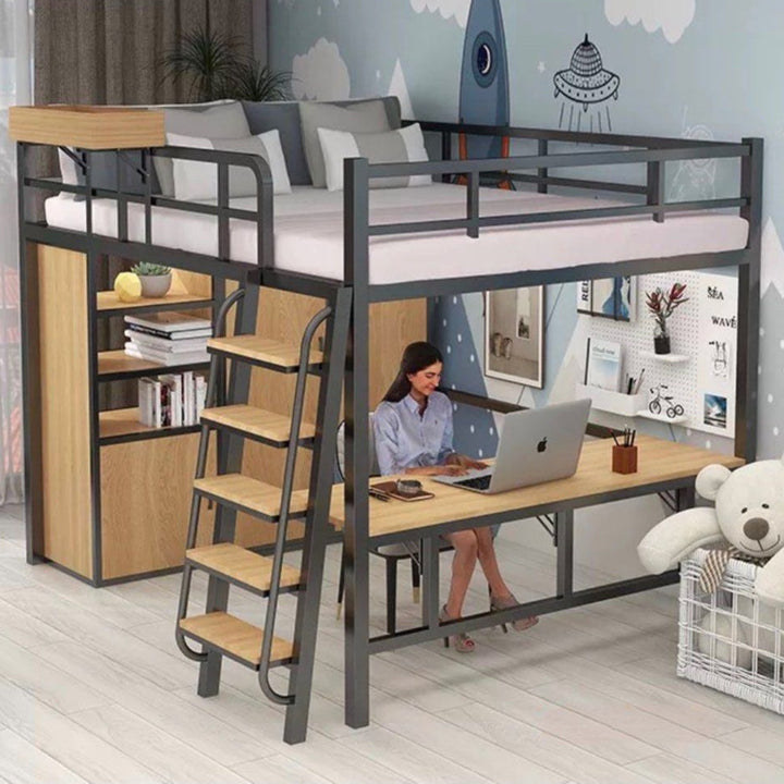 CAROEI Modern Loft Bedframe - Radical Homes Singapore