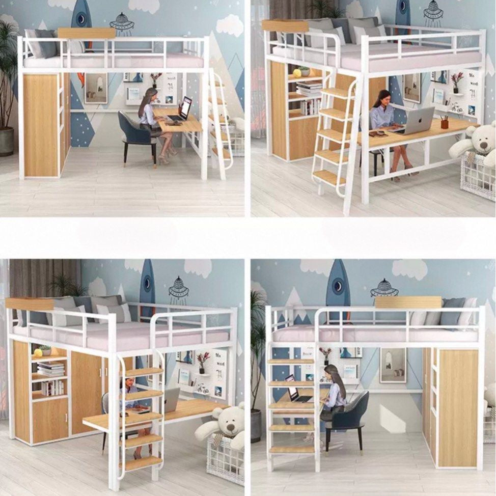 CAROEI Modern Loft Bedframe - Radical Homes Singapore