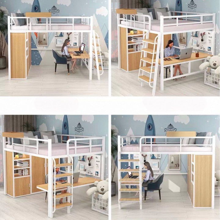 CAROEI Modern Loft Bedframe - Radical Homes Singapore