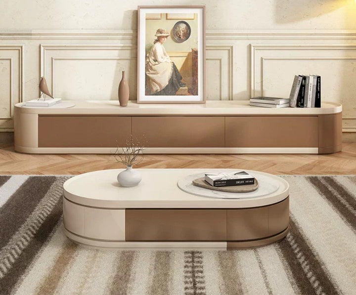 SHENRA Japandi TV Console - Radical Homes Singapore