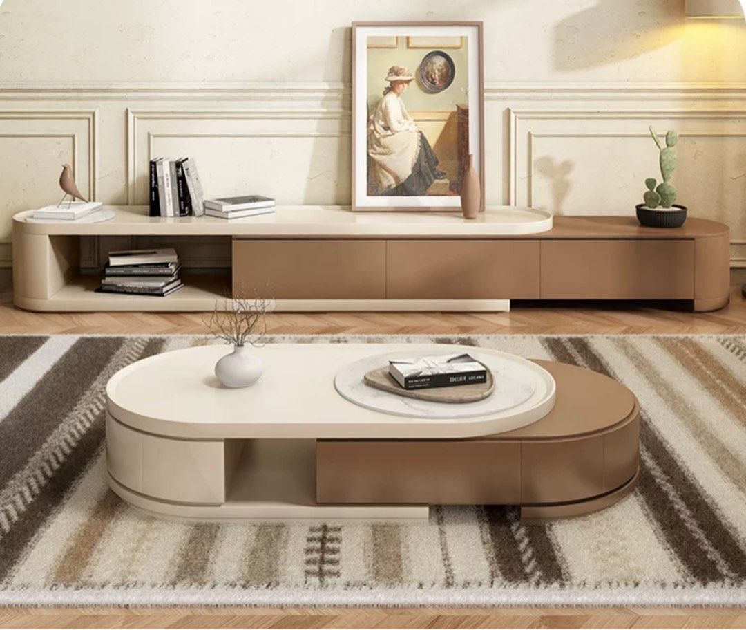 SHENRA Japandi TV Console - Radical Homes Singapore