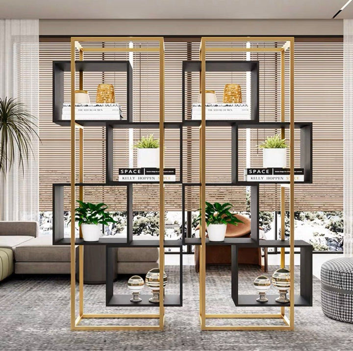 TIKELN Luxurious Iron Display Shelf - Radical Homes Singapore