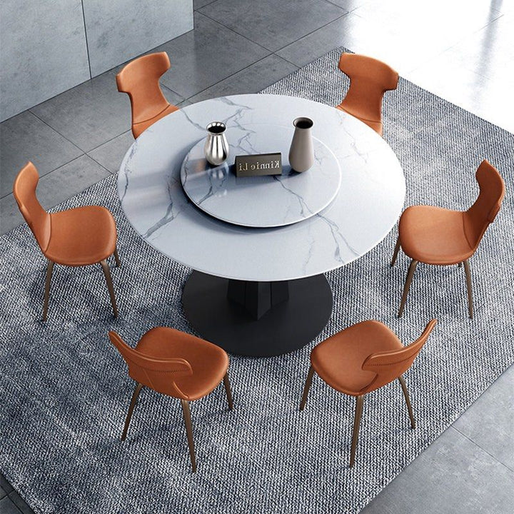 GALIEN Faux Leather Dining Chair (set of 2) - Radical Homes Singapore