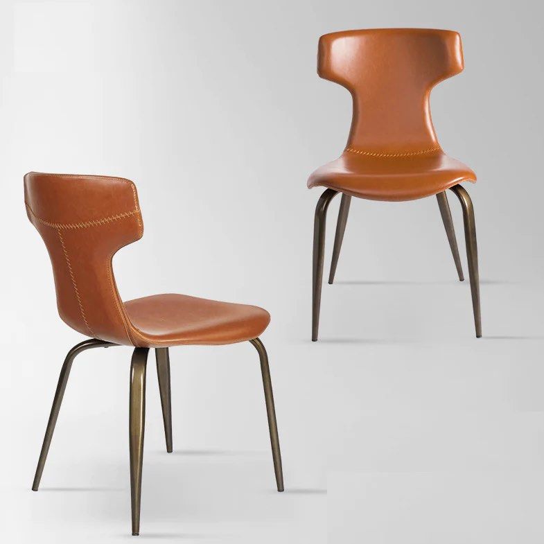 GALIEN Faux Leather Dining Chair (set of 2) - Radical Homes Singapore