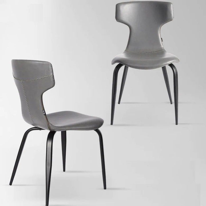 GALIEN Faux Leather Dining Chair (set of 2) - Radical Homes Singapore
