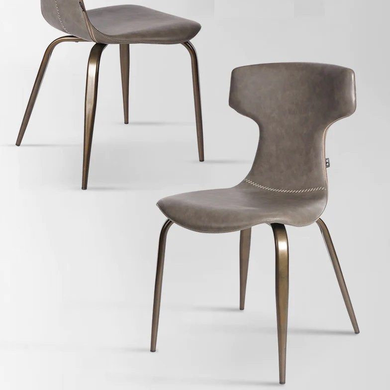 GALIEN Faux Leather Dining Chair (set of 2) - Radical Homes Singapore
