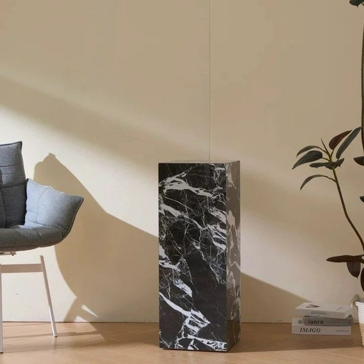 FEYD Modern Marble Pedestal - Radical Homes Singapore